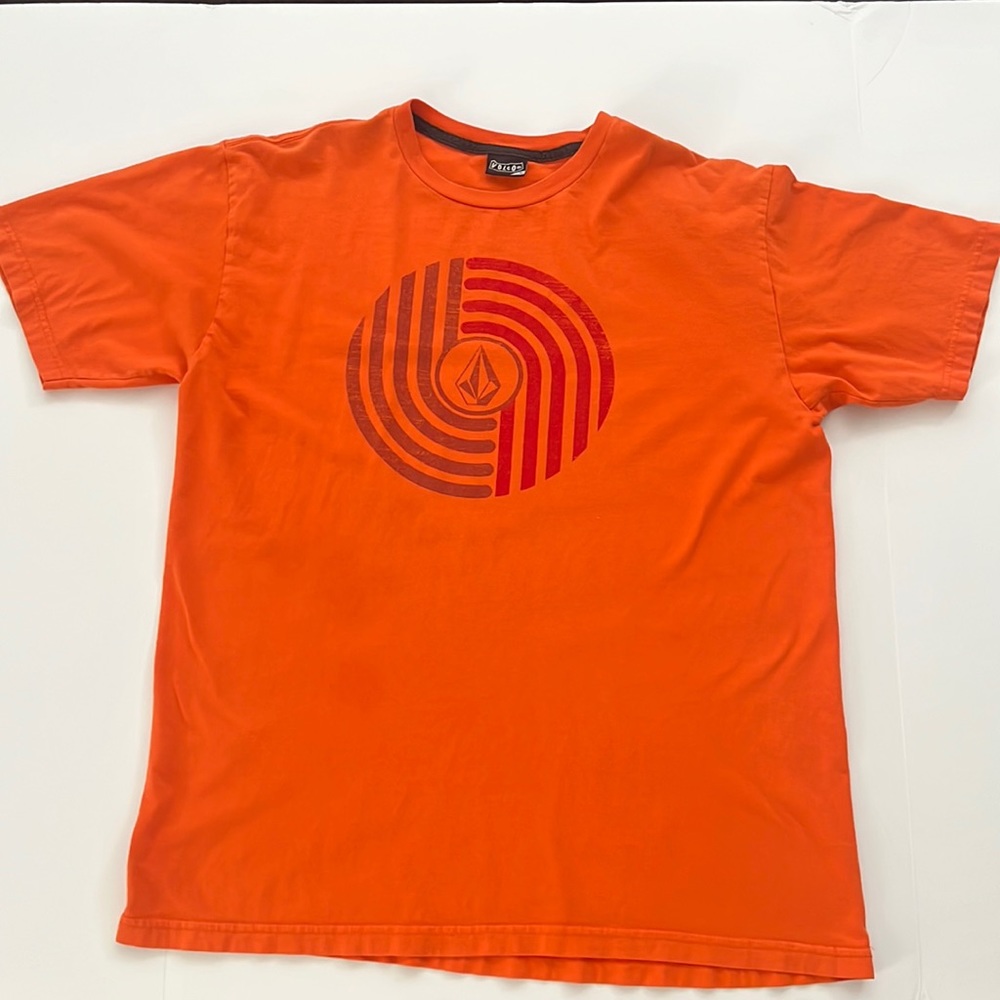 VOLCOM ORANGE MEN’S SHIRT SIZE XL